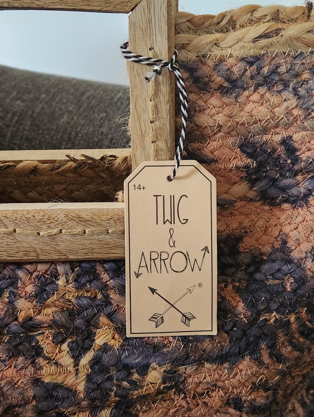 🆕️ 🏝Twig & Arrow🏝 - Woven Beach Tote Bag - Picture 4 of 16